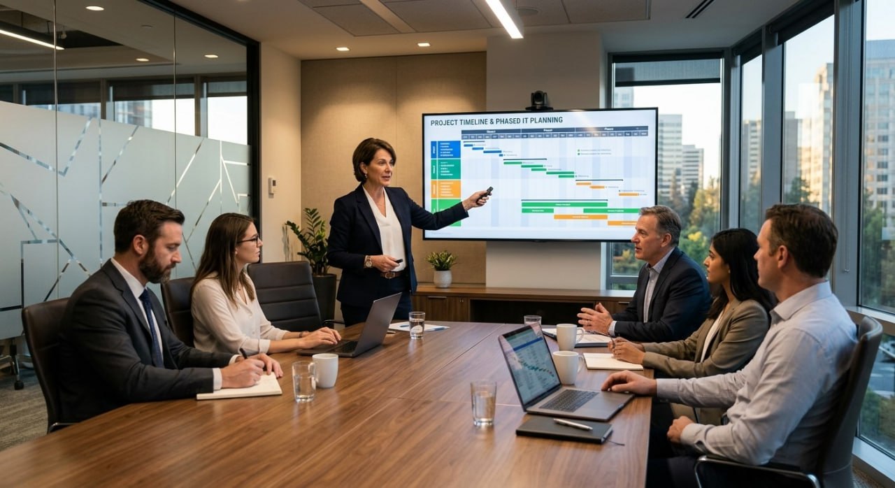 The 12-Month IT Roadmap: What a vCIO Builds in Year One