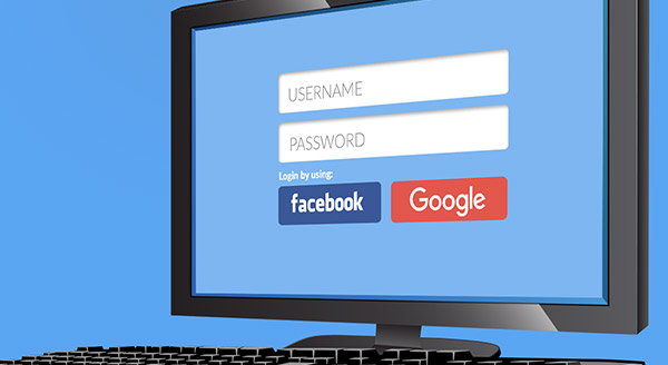 Avoid Signing in With Facebook or Google Accounts