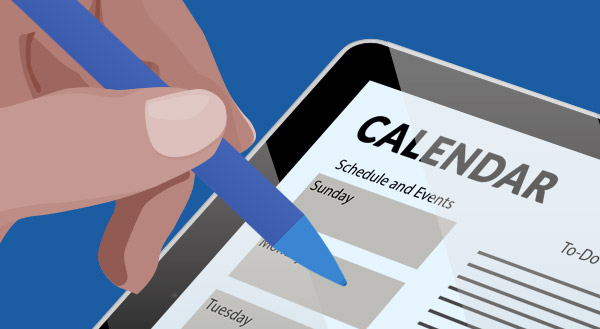 Online Scheduling Solves Calendar Challenges
