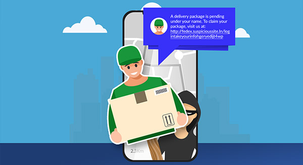 Delivering SMS “Smishing” Scams